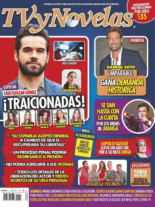 Détails du titre pour TV y Novelas México par Editorial Televisa SA de CV - Disponible
